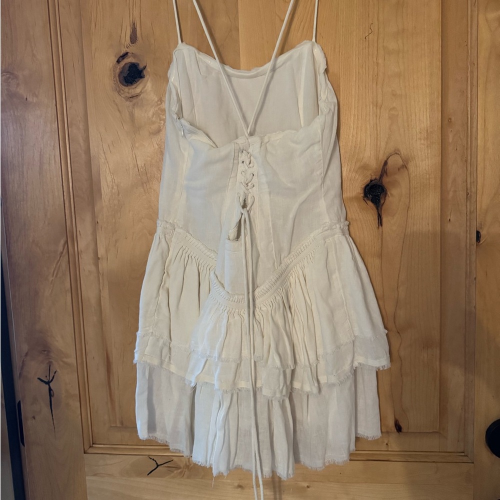 Free People Desk Drop Waist Mini Dress - Picture 4 of 5